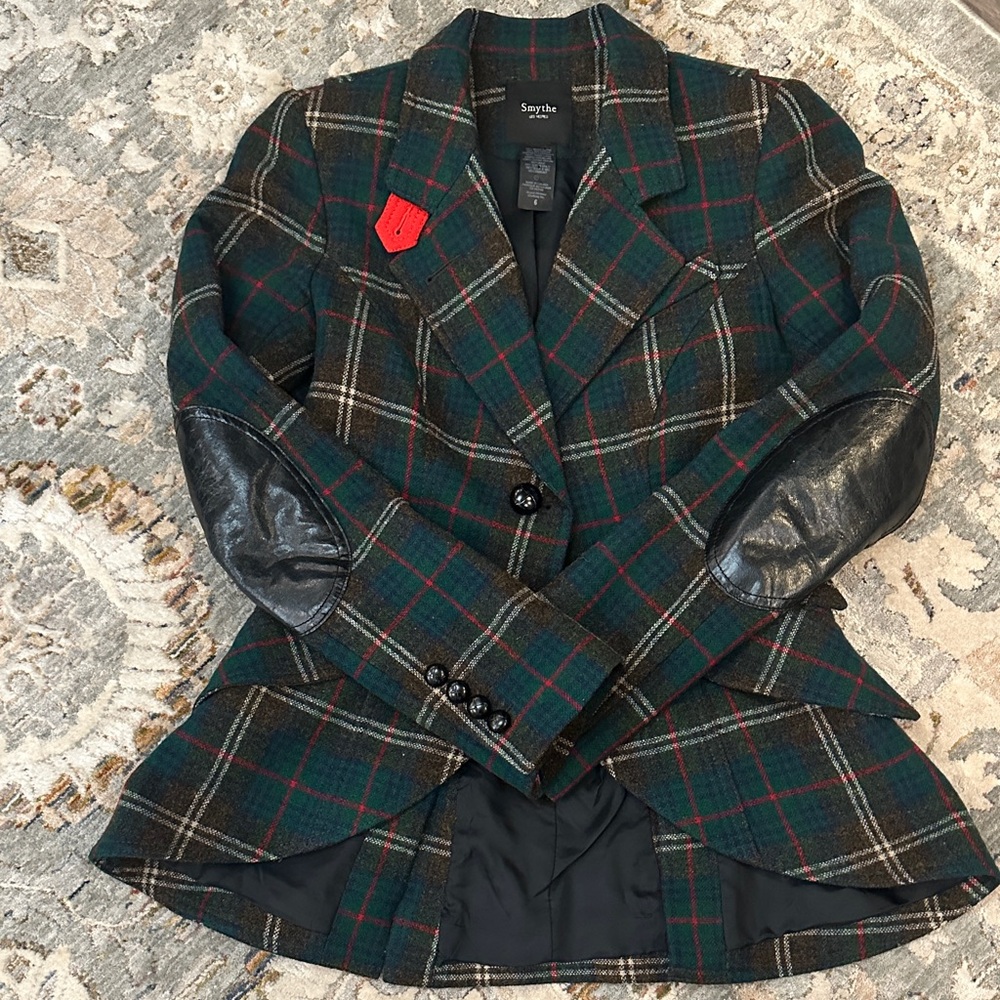 Smythe equestrian Plaid Blazer